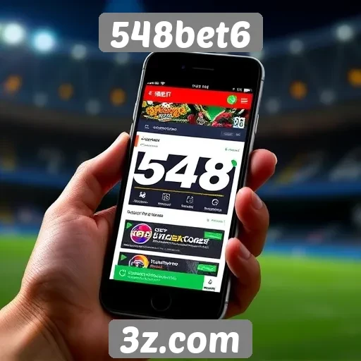 Funcionalidades do aplicativo móvel do 548bet6