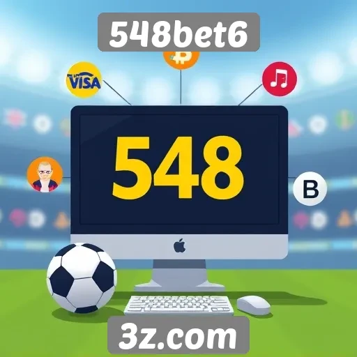 Análise de recursos do site 548bet6
